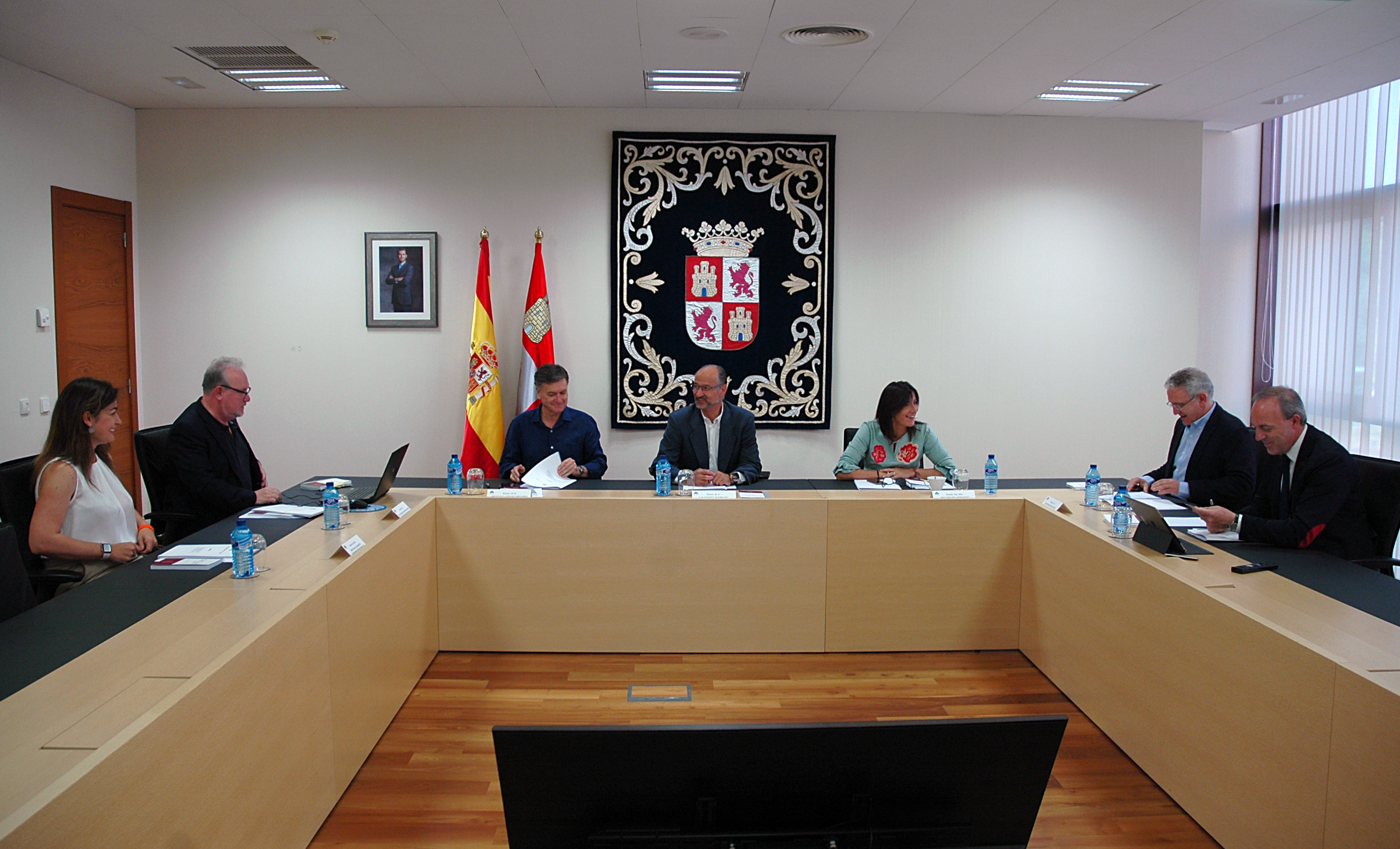 20190627 Foto Primera reunión Mesa de las Cortes X Legislatura